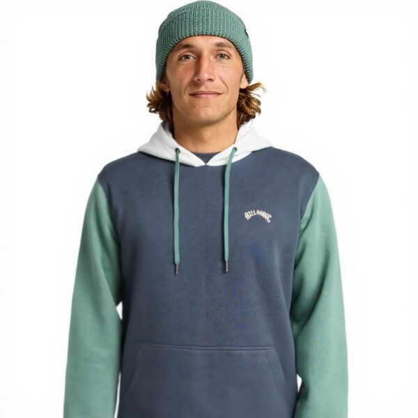 Billabong Arch Block Pullover Mens Hoodie Comfortable