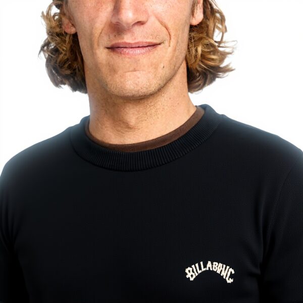 Maglione Billabong Arch CR Uomo Nero Confortevole