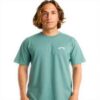 T-shirt Uomo Billabong Arch Crew Cotone Jersey Sagebrush
