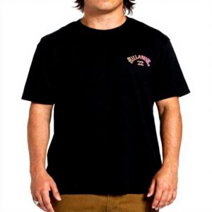 T-shirt Billabong Arch Fill Uomo Nero Comoda Casual
