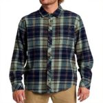 Camicia flanella Billabong Coastline Uomo cotone collo