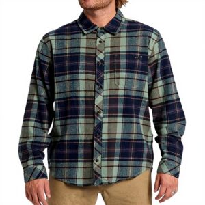 Camicia flanella Billabong Coastline Uomo cotone collo