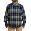 Camicia flanella Billabong Coastline Uomo cotone collo