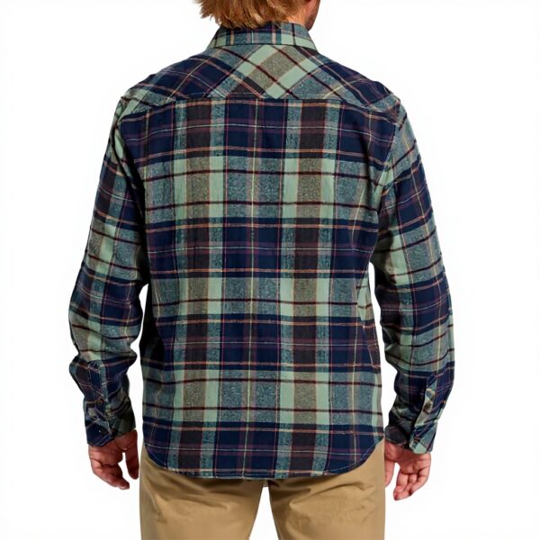 Camicia flanella Billabong Coastline Uomo cotone collo