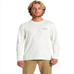 Billabong Crayon Wave T-shirt Cotone Ragazzi Bianco Grezzo