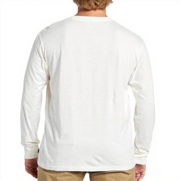 Billabong Crayon Wave T-shirt Cotone Ragazzi Bianco Grezzo