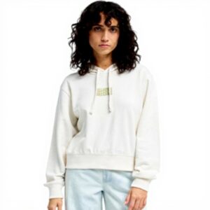 Felpa Donna Billabong Family Hoodie Pullover Cristallo