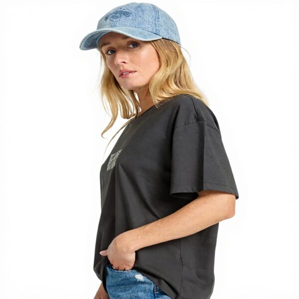 T-shirt donna Billabong In The Beyond nero cotone