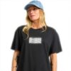 T-shirt donna Billabong In The Beyond nero cotone