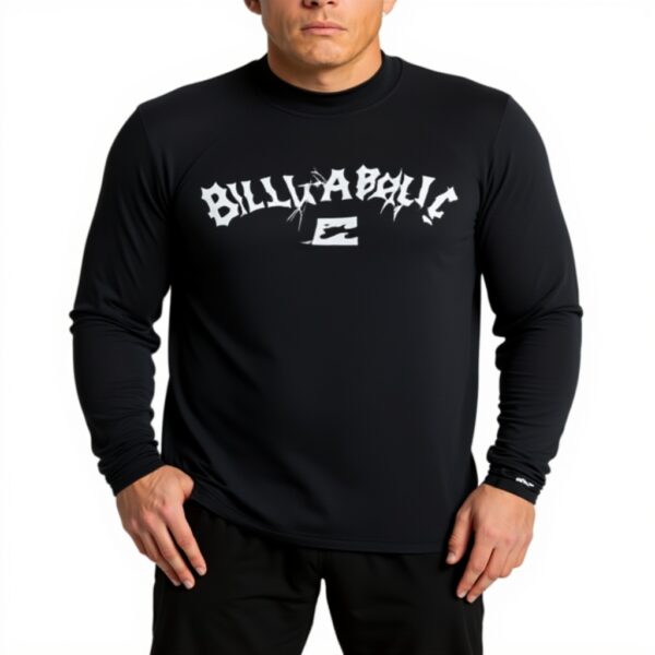 Rashguard Uomo Billabong Logo Surf LS Protezione UV