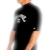 Rash guard uomo Billabong Logo Surf maglia UPF 50 riciclato