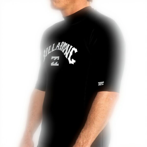 Rash guard uomo Billabong Logo Surf maglia UPF 50 riciclato