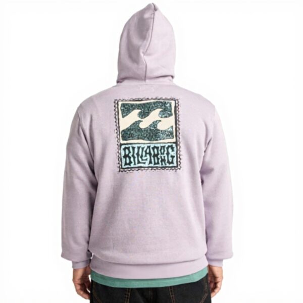 Felpa senza cappuccio Billabong Foundation PO Viola Uomo