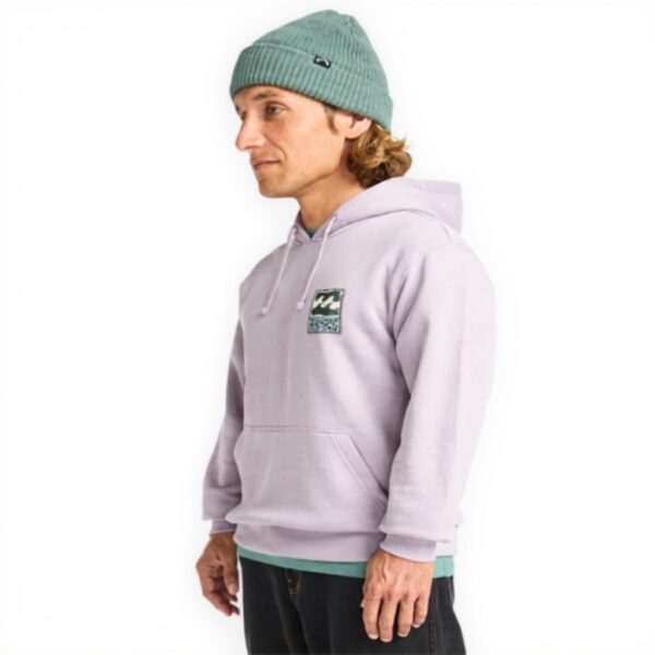 Felpa senza cappuccio Billabong Foundation PO Viola Uomo