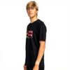 T-shirt Uomo BILLABONG Upside Down Nero Maglietta