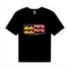 T-shirt Uomo BILLABONG Upside Down Nero Maglietta
