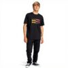 T-shirt Uomo BILLABONG Upside Down Nero Maglietta