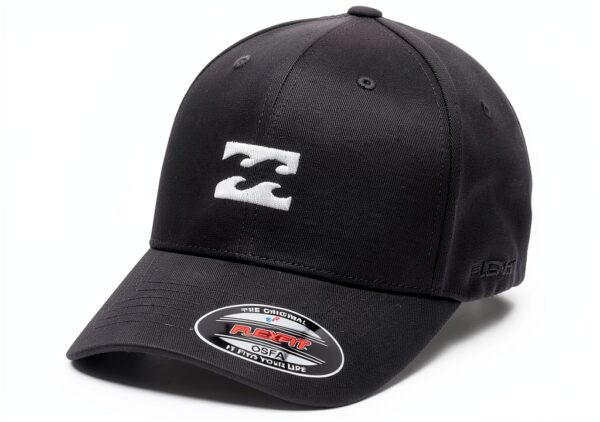 Cappellino da baseball Billabong Uomo Nero Flexfit Cotone